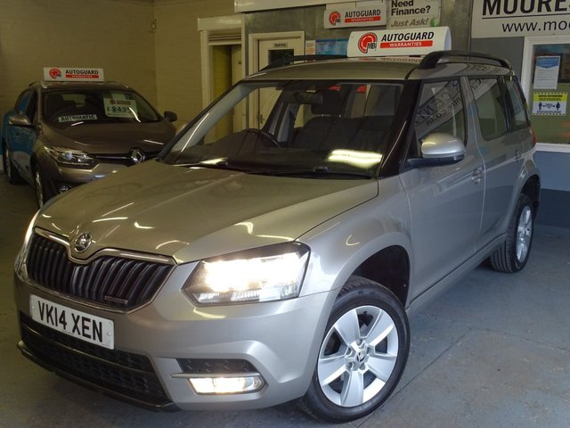 2014 14 Skoda Yeti 1.6 S GREENLINE II TDI CR 5d 103 BHP