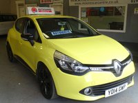 USED 2014 14 RENAULT CLIO 1.5 DYNAMIQUE S MEDIANAV DCI 5d 90 BHP AUTOMATIC..........LOW MILES