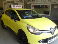 USED 2014 14 RENAULT CLIO 1.5 DYNAMIQUE S MEDIANAV DCI 5d 90 BHP AUTOMATIC..........LOW MILES