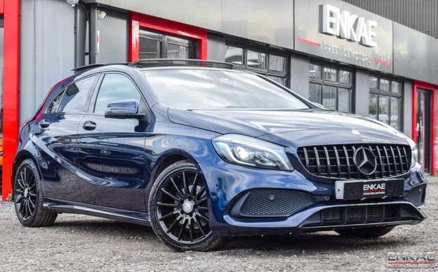 2017 b Mercedes-Benz A 180 1.6 A 180 AMG LINE PREMIUM PLUS 5d 121 BHP