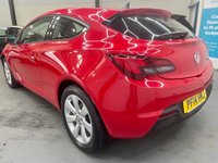 USED 2014 14 VAUXHALL ASTRA GTC 1.4 SPORT S/S 3d 118 BHP Cruise,Low Mileage