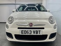 USED 2013 63 FIAT 500 1.2 S 3d 69 BHP &pound;30 Tax,Electric Sunroof