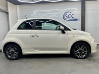 USED 2013 63 FIAT 500 1.2 S 3d 69 BHP &pound;30 Tax,Electric Sunroof