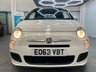 USED 2013 63 FIAT 500 1.2 S 3d 69 BHP &pound;30 Tax,Electric Sunroof
