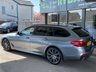 USED 2020 20 BMW 5 SERIES 3.0 530D XDRIVE M SPORT TOURING 5d 261 BHP +  BLACK LEATHER WITH HEATED SEATS + BLUETOOTH + FULL SERVICE HISTORY + HEAD UP DISPLAY +