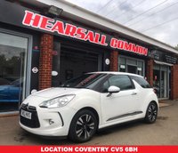 USED 2012 12 CITROEN DS3 1.6 E-HDI DSTYLE 3d 90 BHP SERVICE HISTORY 12 MONTHS MOT 2 KEY