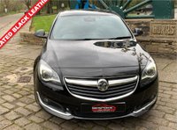 USED 2017 17 VAUXHALL INSIGNIA 2.0 SRI NAV VX-LINE CDTI ECOFLEX S/S 5d 167 BHP HUGE SPEC - VAUXHALL INSIGNIA SRi VX-LINE NAV - FULL HEATED BLACK LEATHER - VAUXHALL DEMO + 1 OWNER - FSH - REAR CAMERA AND SENSORS  - 19 INCH UPGRADE ALLOYS