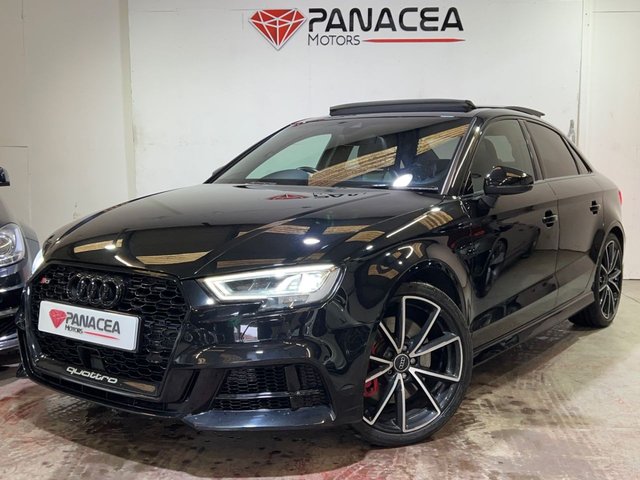 2017 67 Audi A3 2.0 S3 TFSI QUATTRO BLACK EDITION 4d 306 BHP