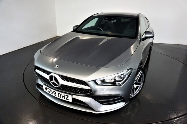 2019 69 Mercedes-Benz Cla 1.3 CLA 200 AMG LINE PREMIUM 5d AUTO-1 OWNER FROM NEW-HEATED BLACK LEATHER-AMBIENT LIGHTING-ELECTRIC FOLDING MIRRORS-POWER TAILGATE-BLUETOOTH-CRUISE CONTROL-SATNAV-PARKING SENSORS-REVERSE CAMERA-DAB RADIO-CLIMATE CONTROL