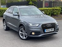USED 2014 64 AUDI Q3 2.0 TDI QUATTRO S LINE PLUS 5d 140 BHP 