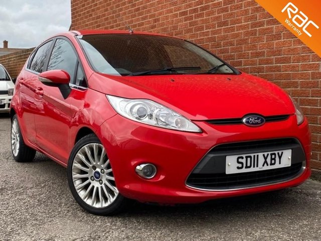 2011 11 Ford Fiesta 1.4 TITANIUM 5d 96 BHP