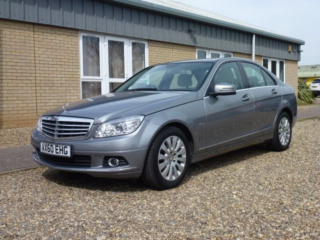 2010 60 Mercedes-Benz C-Class 1.8 C180 CGI BLUEEFFICIENCY ELEGANCE 4d 156 BHP