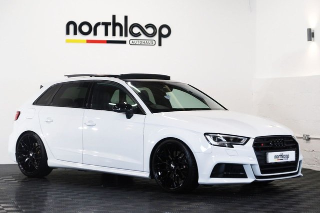 2017 67 Audi A3 2.0 S3 SPORTBACK TFSI QUATTRO BLACK EDITION 5d 306 BHP