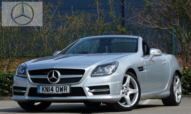 2014 14 Mercedes-Benz Slk 3.5 SLK350 BLUEEFFICIENCY AMG SPORT 2d 306 BHP