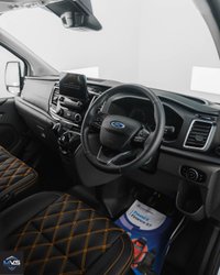 USED 2021 FORD TRANSIT CUSTOM 2.0 300 L2H1 LWB MATRIX X DCAB CONVERSION 21 PLATE ALLOYS REMOVABLE & FOLDING REAR SEATS-BUSINESS LEASE AVAILABLE