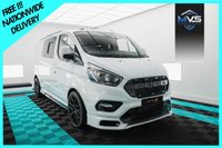 USED 2021 FORD TRANSIT CUSTOM 2.0 300 L2H1 LWB MATRIX X DCAB CONVERSION 21 PLATE ALLOYS REMOVABLE & FOLDING REAR SEATS-BUSINESS LEASE AVAILABLE