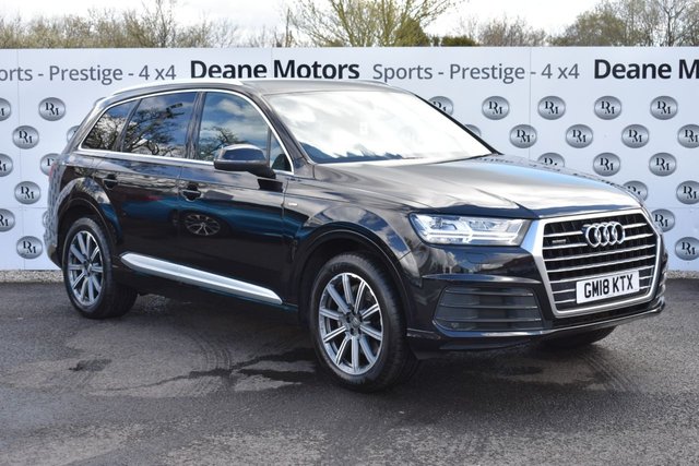 2018 18 Audi Q7 3.0 TDI QUATTRO S LINE 5d 269 BHP TECH PACK
