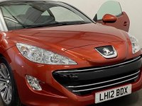 USED 2012 12 PEUGEOT RCZ 1.6 THP SPORT 2d 156 BHP 6013 Miles Unmissable Opportunity