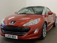 USED 2012 12 PEUGEOT RCZ 1.6 THP SPORT 2d 156 BHP 6013 Miles Unmissable Opportunity