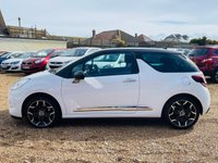 USED 2014 64 CITROEN DS3 1.6 DSTYLE PLUS 3d 120 BHP Stunning DS3 Two Tone White / Black edition
