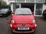 USED 2018 18 FIAT 500 1.2 LOUNGE 3d 69 BHP NEW SHAPE Low Mileage, Just Serviced, One Previous Owner, MOT until April 2023, Great fuel economy!