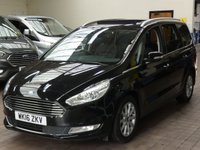 USED 2016 16 FORD GALAXY 2.0 TITANIUM X TDCI 5d 177 BHP 7 SEATS SAT NAV PANORAMIC ROOF