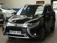 USED 2018 68 MITSUBISHI OUTLANDER 2.0 4 5d 148 BHP APP BASED SAT NAV LEATHER 7 SEATS
