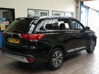 USED 2018 68 MITSUBISHI OUTLANDER 2.0 4 5d 148 BHP APP BASED SAT NAV LEATHER 7 SEATS