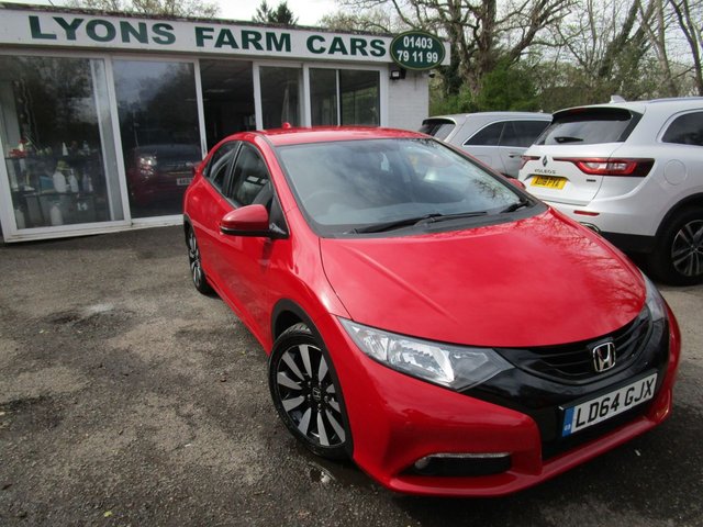 2014 64 Honda Civic 1.8 I-VTEC SE PLUS 5d 140 BHP