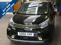 USED 2018 68 KIA PICANTO 1.2 X-LINE 5d 83 BHP SAT NAV LEATHER CAMERA