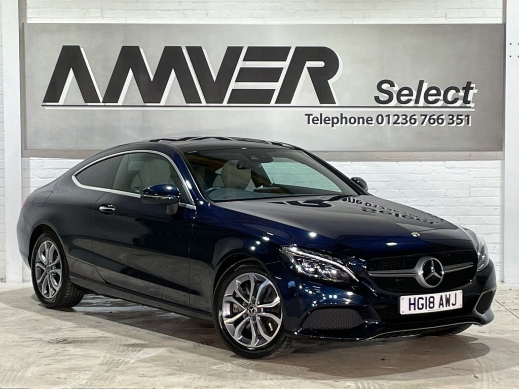 USED 2018 18 MERCEDES-BENZ C-CLASS 2.1 C 250 D SPORT PREMIUM PLUS 2d 201 BHP 