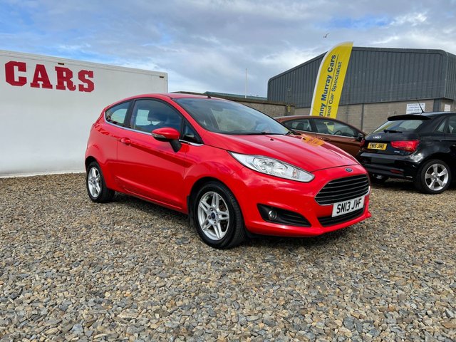 2013 13 Ford Fiesta 1.2 ZETEC 3d 81 BHP