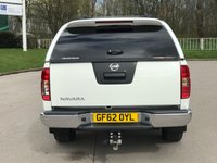 USED 2012 62 NISSAN NAVARA 2.5 DCI TEKNA 4X4 SHR DCB 188 BHP 