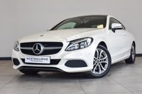 USED 2017 66 MERCEDES-BENZ C-CLASS 2.1 C 220 D SPORT 2d 168 BHP Sliding Pan Roof, Heated Seats