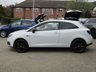 USED 2011 61 SEAT IBIZA 1.4 SPORTRIDER 3d 85 BHP Finished in GLACIER White with contrasting GREY TRIM SPORTS SEATS. This great looking hatch has sharp handling, well built and comfortable interior. SEAT has a strong track record when it comes to building quality hatchbacks and this is one of the best on sale today. Features include, Cruise control, Climate, Air Con, Rear Park sensors, Black Alloys, Black roof and much more. Serviced at 5597 miles, 10805 miles, 17187 miles, 36440 miles, 55067 miles and on arrival at 76508 miles.