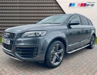 USED 2014 64 AUDI Q7 3.0 TDI QUATTRO S LINE SPORT EDITION 5d 242 BHP FULL LEATHER, 21" ALLOY WHEELS!!