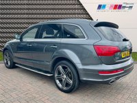 USED 2014 64 AUDI Q7 3.0 TDI QUATTRO S LINE SPORT EDITION 5d 242 BHP FULL LEATHER, 21" ALLOY WHEELS!!
