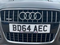 USED 2014 64 AUDI Q7 3.0 TDI QUATTRO S LINE SPORT EDITION 5d 242 BHP FULL LEATHER, 21" ALLOY WHEELS!!