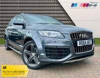 USED 2014 64 AUDI Q7 3.0 TDI QUATTRO S LINE SPORT EDITION 5d 242 BHP FULL LEATHER, 21" ALLOY WHEELS!!