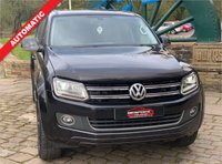 USED 2016 16 VOLKSWAGEN AMAROK 2.0 DC TDI HIGHLINE 4MOTION 180 BHP 2016 - VW AMAROK 2.0 TDi 4 M0TION HIGHLINE DOUBLE CAB - AUTOMATIC - FULL HEATED LEATHER - TOW PACK - ALPINE NAVIGATION WITH REAR CAMERA - GLOSS BLACK ALLOYS