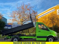 USED 2016 16 MERCEDES-BENZ SPRINTER 313 CDI 130 TIPPER 7G TRONIC [ New Build ]  BRAND NEW STEEL TIPPING BODY