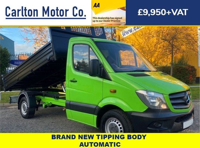 2016 16 Mercedes-Benz Sprinter 313 CDI 130 TIPPER 7G TRONIC [ New Build ] 