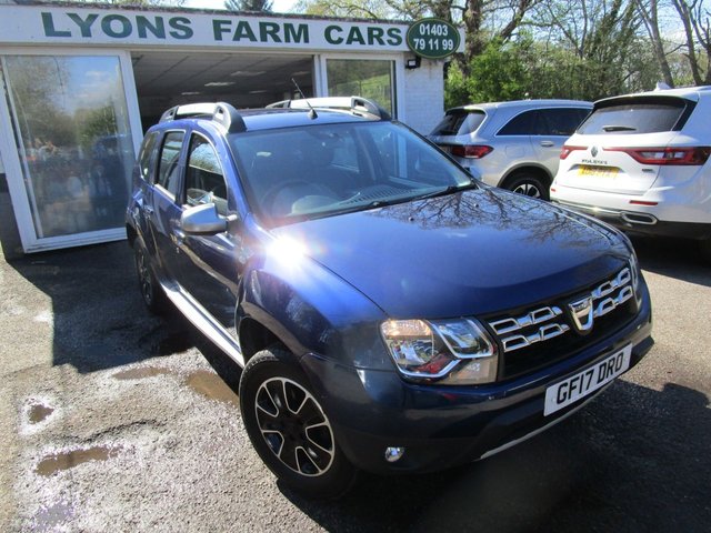 2017 17 Dacia Duster 1.5 PRESTIGE DCI 5d 108 BHP AUTOMATIC