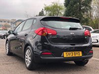 USED 2013 13 KIA CEED 1.6 CRDI 1 ECODYNAMICS 5d 126 BHP AUX + USB + 2 KEYS + SERVICE HISTORY ( 5 STAMPS) + AUTO START/STOP +