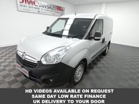 USED 2017 67 VAUXHALL COMBO 1.2 L1H1 2300 CDTI ECOFLEX TWIN SIDE DOORS & TAILGATE  1 OWNER FULL SERVICE HISTORY TWIN SIDE LOADING DOORS