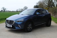 USED 2017 17 MAZDA CX-3 2.0 SPORT NAV 5d 118 BHP www.suffolkcarcentre.co.uk - Located at Reydon