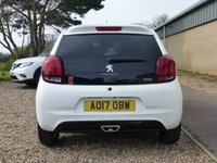 USED 2017 17 PEUGEOT 108 1.2 PURETECH ROLAND GARROS TOP 3d 82 BHP www.suffolkcarcentre.co.uk - Located at Reydon
