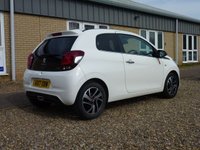 USED 2017 17 PEUGEOT 108 1.2 PURETECH ROLAND GARROS TOP 3d 82 BHP www.suffolkcarcentre.co.uk - Located at Reydon