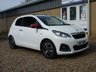 USED 2017 17 PEUGEOT 108 1.2 PURETECH ROLAND GARROS TOP 3d 82 BHP www.suffolkcarcentre.co.uk - Located at Reydon