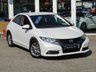 USED 2012 12 HONDA CIVIC 1.8 I-VTEC EX 5d 140 BHP Finished in PEARL WHITE metallic with FULL HEATED BLACK LEATHER trim. This is one of the most practical family cars around. It is comfortable, economical and great fun to drive. This is a rare opportunity to grab a High Specification and well maintained Civic. Features include, Sat Nav, Full Heated Leather 16" Alloys, Rear Camera and more. Dealer serviced at 6081 miles, 14274 miles, 20380 miles, 32882 miles, 45786 miles, 54933 miles, 67864 miles, 81611 miles, 92885 miles and at 108581 miles.